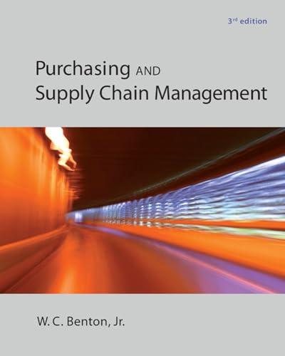 9780078024115: Purchasing and Supply Chain Management