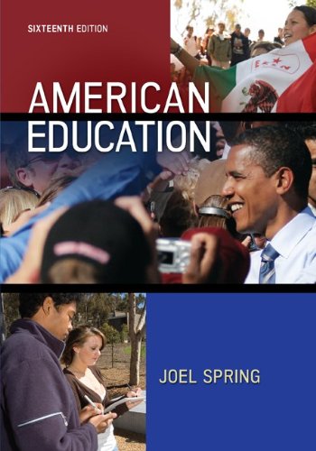 Beispielbild fr American Education zum Verkauf von Better World Books