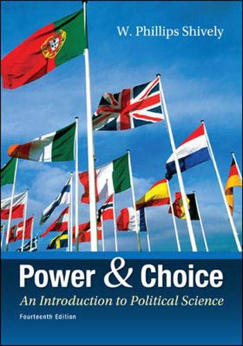 Beispielbild fr Power & Choice: An Introduction to Political Science zum Verkauf von SecondSale
