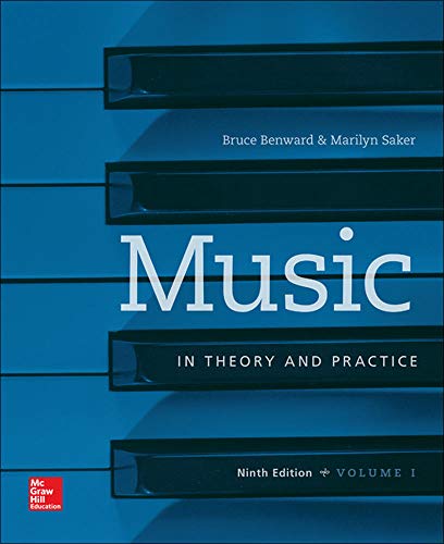 Stock image for Music in Theory and Practice Volume 1 for sale by Wrigley Books