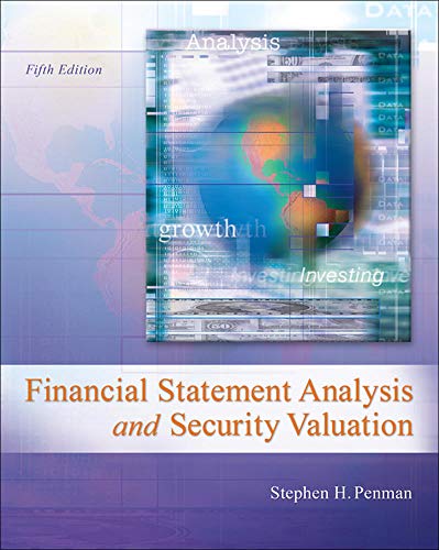 Beispielbild fr Financial Statement Analysis and Security Valuation zum Verkauf von Better World Books