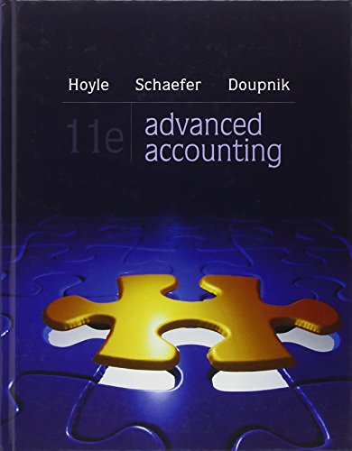 Beispielbild fr Advanced Accounting zum Verkauf von Better World Books