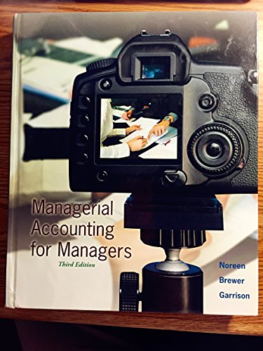 Stock image for Managerial Accounting for Managers for sale by Front Cover Books