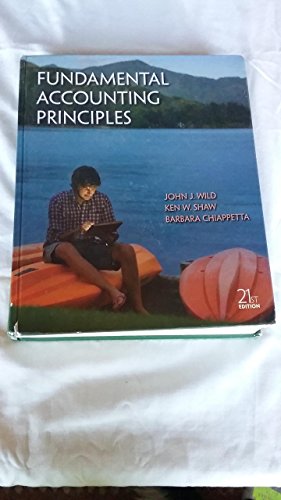 9780078025587 Fundamental Accounting Principles
