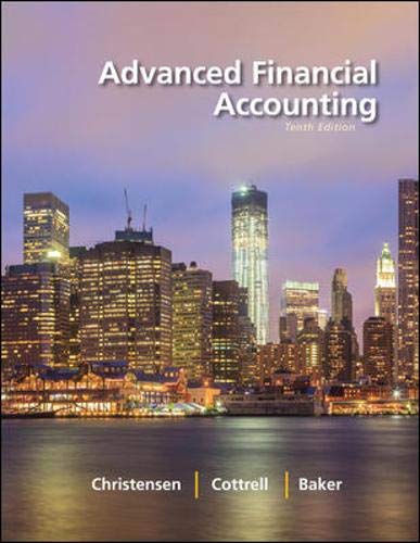 Imagen de archivo de Advanced Financial Accounting a la venta por Better World Books