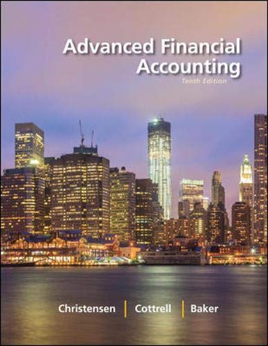 Stock image for Advanced Financial Accounting for sale by St Vincent de Paul of Lane County