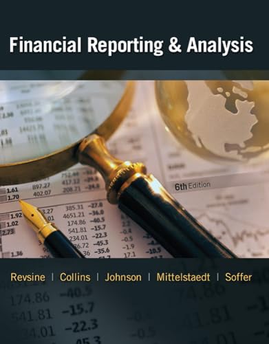 Imagen de archivo de Financial Reporting and Analysis a la venta por Once Upon A Time Books