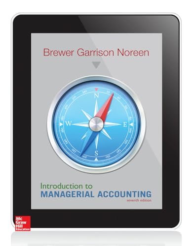 Imagen de archivo de Introduction to Managerial Accounting a la venta por Better World Books