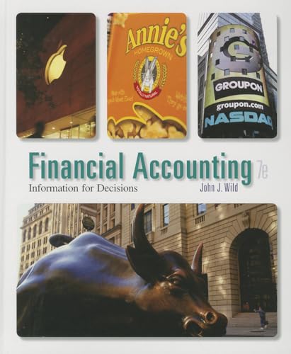 Stock image for Financial Accounting: Information for Decisions for sale by Better World Books: West