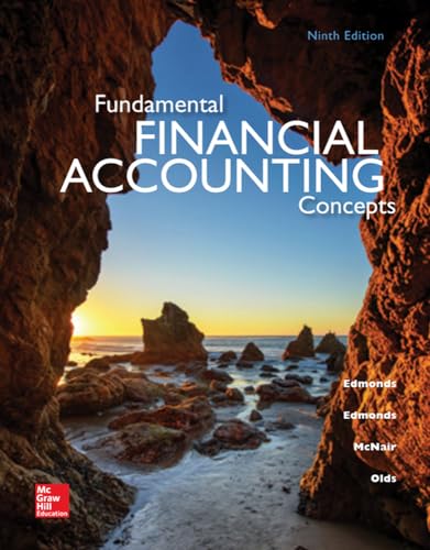Stock image for Fundamental Financial Accounting Concepts, 9th Edition for sale by Wrigley Books