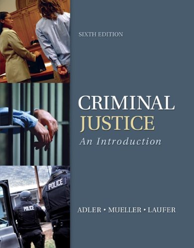 Imagen de archivo de Criminal Justice: An Introduction a la venta por BooksRun