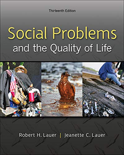 Beispielbild fr Social Problems and the Quality of Life zum Verkauf von Better World Books