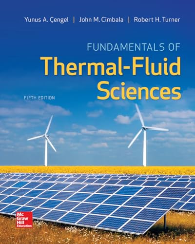 Beispielbild fr Fundamentals of Thermal-Fluid Sciences zum Verkauf von BooksRun