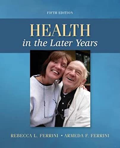 Stock image for Health in the Later Years for sale by HPB-Red