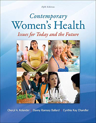 Imagen de archivo de Contemporary Women's Health: Issues for Today and the Future a la venta por Book Deals