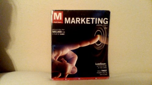 Stock image for M: Marketing for sale by Better World Books