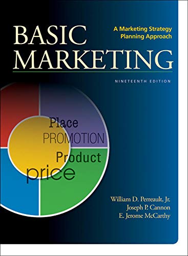 Beispielbild fr BASIC MARKETING: A Marketing Strategy Planning Approach zum Verkauf von Zoom Books Company