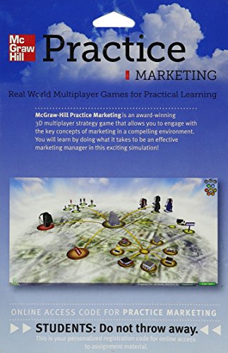 9780078029035: Practice Marketing Simulation 1 Semester Access Card