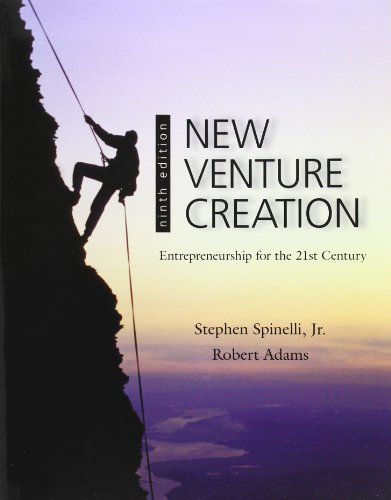 Imagen de archivo de New Venture Creation: Entrepreneurship for the 21st Century a la venta por SecondSale