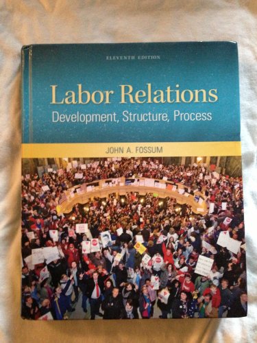 Immagine dell'editore per Labor Relations venduto da ThriftBooks-Atlanta