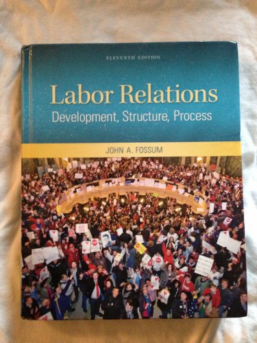 Stock image for Labor Relations for sale by Jenson Books Inc