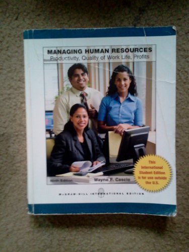 Stock image for Managing Human Resources for sale by SecondSale