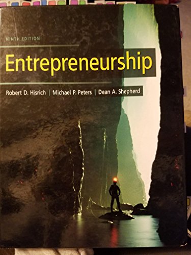 Imagen de archivo de Entrepreneurship a la venta por Better World Books: West