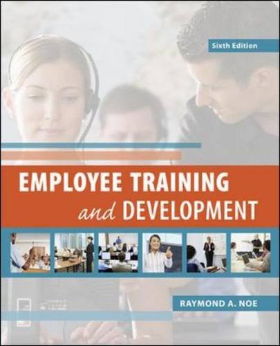 Beispielbild fr Employee Training & Development zum Verkauf von Jenson Books Inc