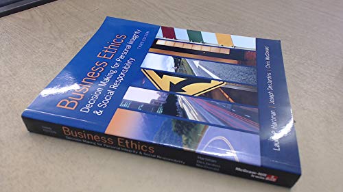 Imagen de archivo de Business Ethics: Decision Making for Personal Integrity & Social Responsibility a la venta por BookHolders