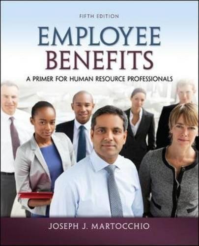 Beispielbild fr Employee Benefits : A Primer for Human Resource Professionals zum Verkauf von Better World Books