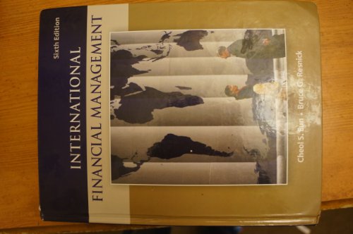 Imagen de archivo de International Financial Management (Mcgraw-hill/Irwin Series in Finance, Insurance, and Real Estate) a la venta por SecondSale