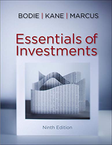 Imagen de archivo de Essentials of Investments (Mcgraw-Hill/Irwin Series in Finance, Insurance, and Real Estate) a la venta por Ergodebooks