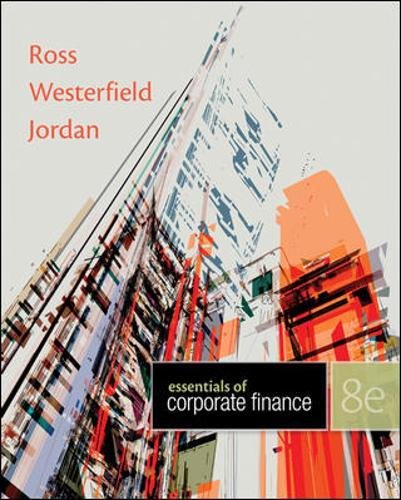 Beispielbild fr Essentials of Corporate Finance, 8th Edition - standalone book zum Verkauf von BooksRun