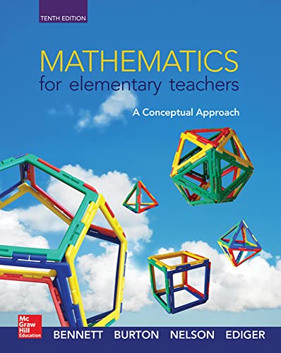 Stock image for Mathematics for Elementary Teachers: A Conceptual Approach for sale by BooksRun