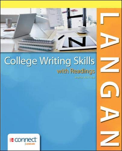Beispielbild fr College Writing Skills with Readings zum Verkauf von BooksRun