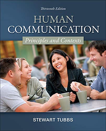 Imagen de archivo de Human Communication: Principles and Contexts a la venta por Off The Shelf