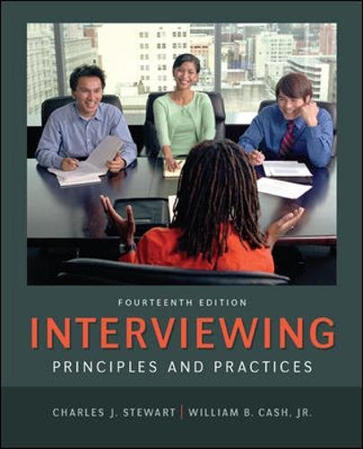 9780078036941: Interviewing: Principles and Practices