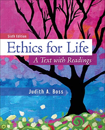 Beispielbild fr Ethics For Life: A Text with Readings zum Verkauf von BooksRun