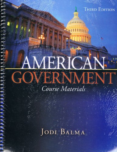 9780078038709: American Government: The Course Materials