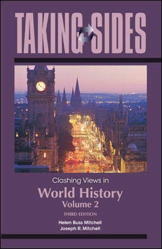 Beispielbild fr Taking Sides: Clashing Views in World History, Volume 2: The Modern Era to the Present zum Verkauf von BooksRun