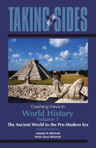 Beispielbild fr Taking Sides: Clashing Views in World History, Volume 1: The Ancient World to the Pre-Modern Era (Annual Editions) zum Verkauf von BooksRun