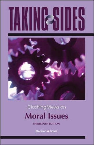 9780078050091: Taking Sides: Clashing Views on Moral Issues