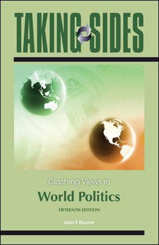 Stock image for Taking Sides: Clashing Views in World Politics for sale by SecondSale