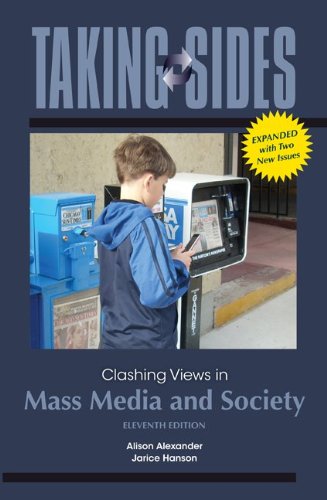 9780078050152: Taking Sides Clashing Views in Mass Media and Society