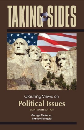Beispielbild fr Taking Sides: Clashing Views on Political Issues zum Verkauf von Wonder Book