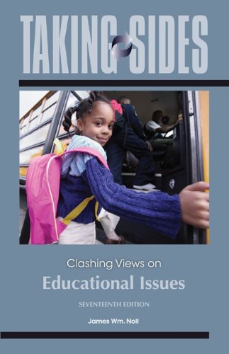 Stock image for Taking Sides: Clashing Views on Educational Issues for sale by ZBK Books