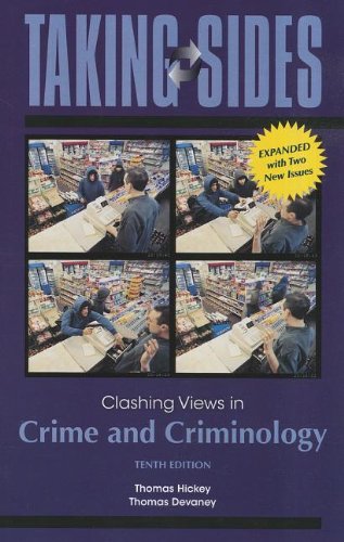 Imagen de archivo de Taking Sides: Clashing Views in Crime and Criminology, Expanded a la venta por BookHolders