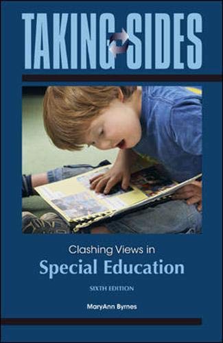Beispielbild fr Taking Sides: Clashing Views in Special Education zum Verkauf von Better World Books