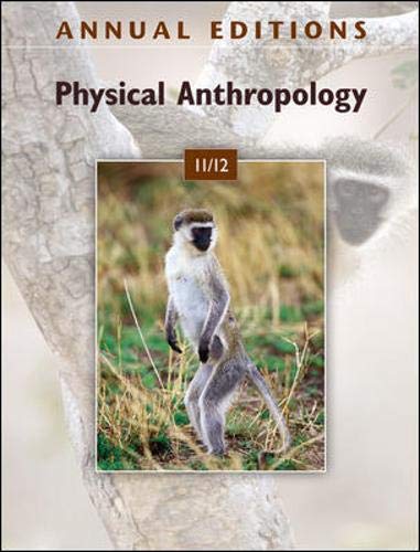 Stock image for Annual Editions: Physical Anthropology 11/12 for sale by GoldenWavesOfBooks