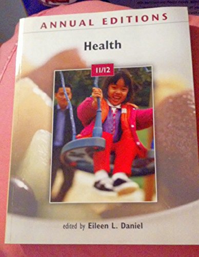 Beispielbild fr Annual Editions: Health 11/12 zum Verkauf von Redux Books